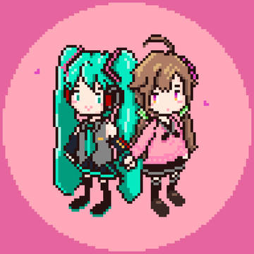 いらすとがかりさん＆ミクさん