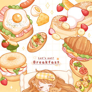🥞🥗🥪🍳🥣
