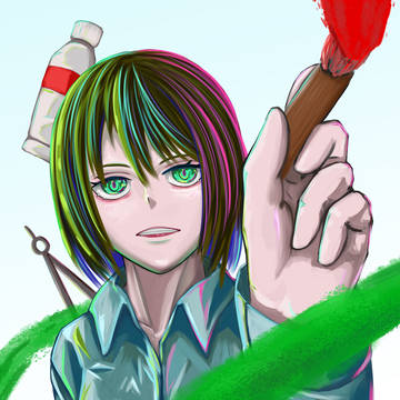 お絵描きウーマン