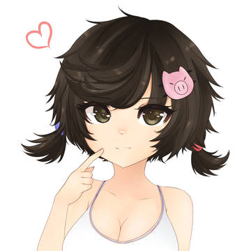 Cute anime girl