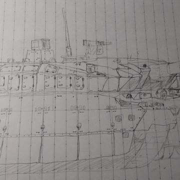 棚の奥から出てきた10式戦車
