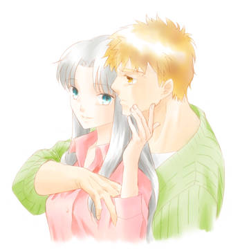 Fate　倫敦士凛中心落書き
