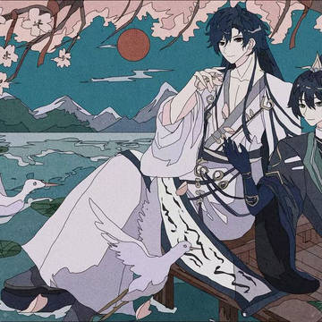 桜の木の下