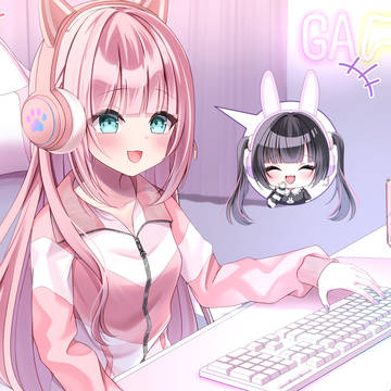🎀🎮ゲーマーちゃんの夜は長い🎮🎀
