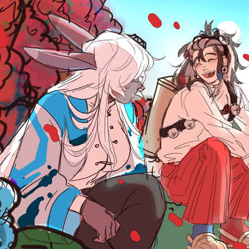 Behind The Flower Veil
