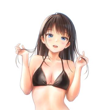 ビキニ水着の女の子