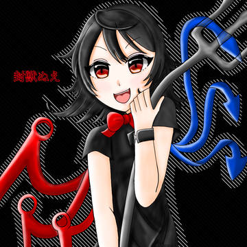 描く時間が取れなくなる前に描こうと思って描いたぬえちゃん