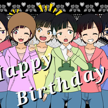 六つ子HBD2024