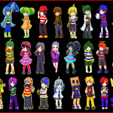 Characters For 35Lines To Draw