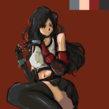 Tifa fanart :)