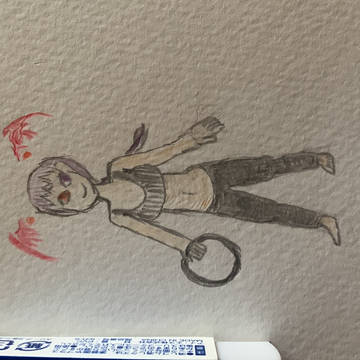 数十分で描いた魔王ミカエラ