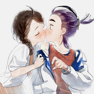 触れ合う