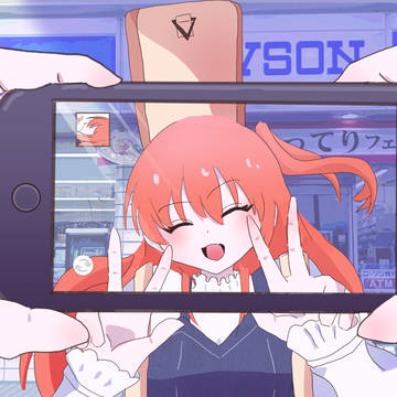 きれいに撮ってね!ひとりちゃん!