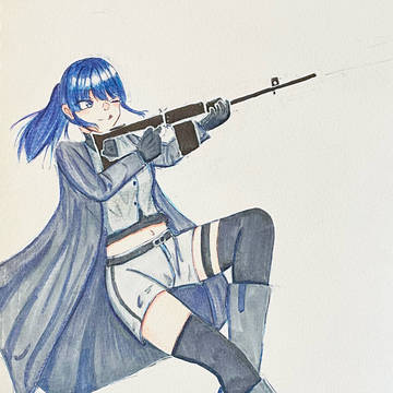 オリキャラ 女の子 ライフル