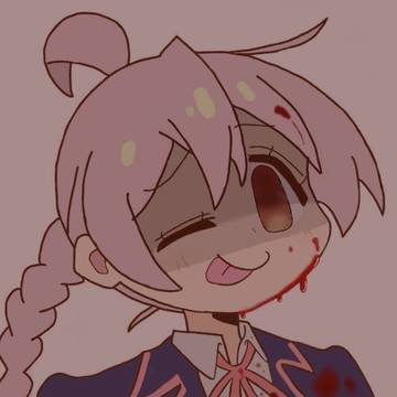 ヤンデレまひろちゃん(血、ハート目差分)