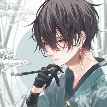 煙管男子