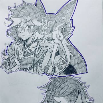 スメール男子(一部)描いてみた