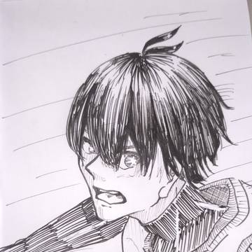 ブルロ落書き