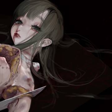 静か