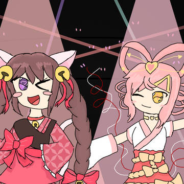 Shining Idol Hikohime + Tsumugi!