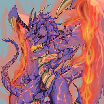 Meteor Black Comet Dragon