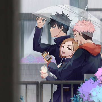 梅雨の帰り道