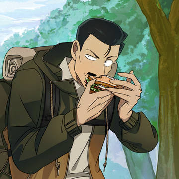 Kogoro in the forest