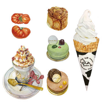 美味しいイラストまとめ