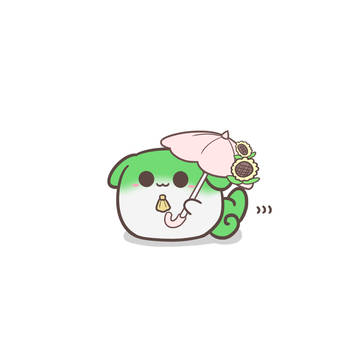 お散歩中のすくすくゆうかりん