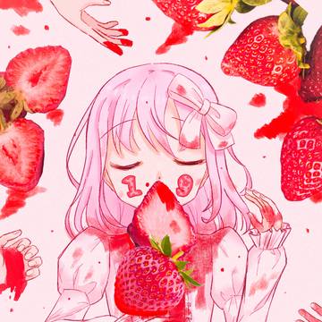 自分へ19歳の誕生日絵