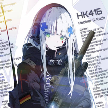 HK416(通信兵装備)