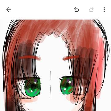オリキャラを描いた