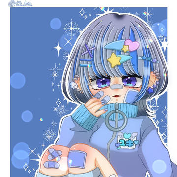 キラキラ💙🩵💙🩵