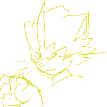 ゼラオラ　イラスト練習中