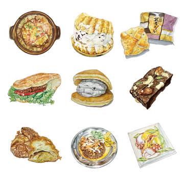 美味しいイラストまとめ