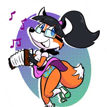 Accordion Fox