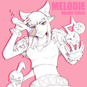 MELODIE - Brawl Stars