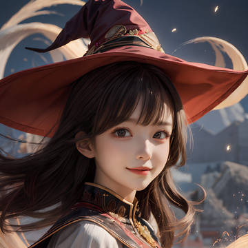 魔法少女筠然的人设图
