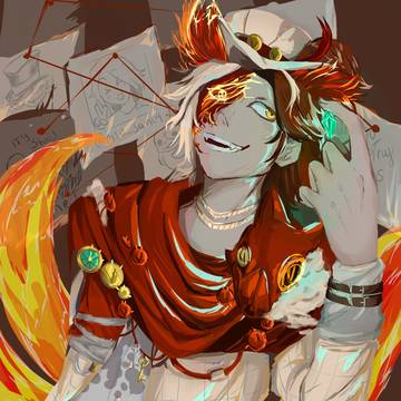 Florian - Spirit Fox Fanart 🦊✨️
