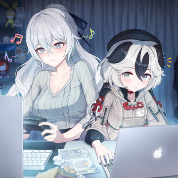 コラリー&ブローニャ🖤🤍🎮💻