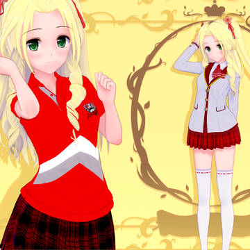 コイカツ キャラ配布 落櫻散華抄-千櫻院麗子-