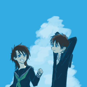 快青と白紅