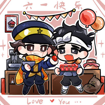 P1是找朋友画的委托，p3合绘