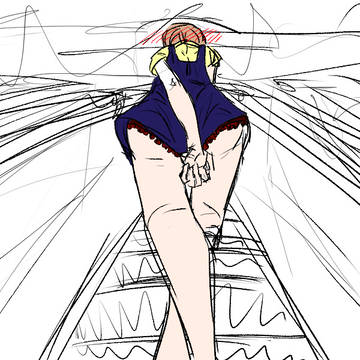 あの…下で撮るの…やめてくれませんか…？