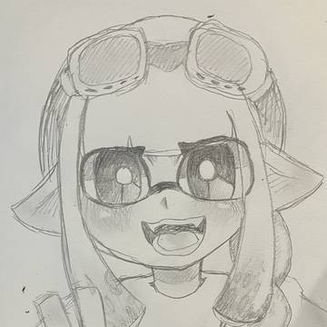 リクエストイカちゃんᔦ・・ᔨ