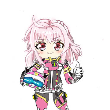 輪堂　凛（ややデフォルメ）