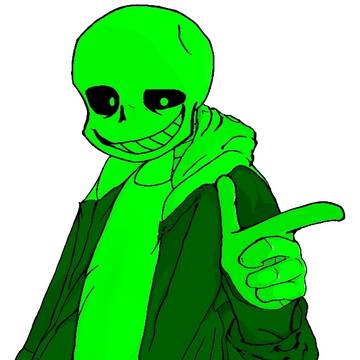 【UNDERTALE AU】- Green Sans