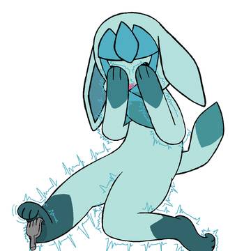 Glaceon tickle!