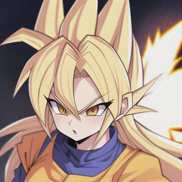 ドラゴンボール風イラスト