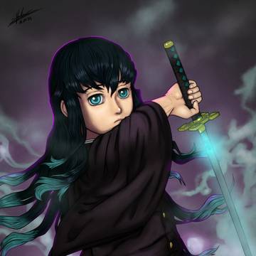 Muichiro Tokito Fanart